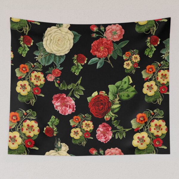 Item preview, Vintage flora black  #homedecor designed and sold by Snexus.