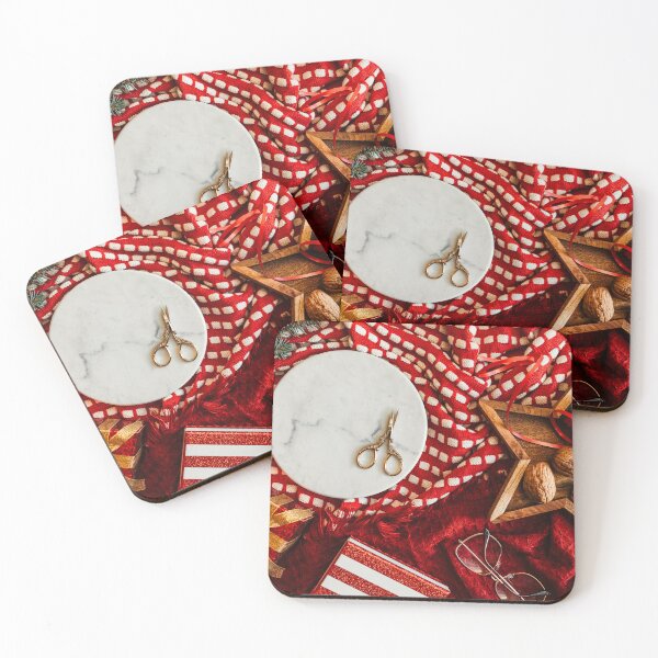Item preview, Gift box with a Christmas theme with pine branches designed and sold by marygov.