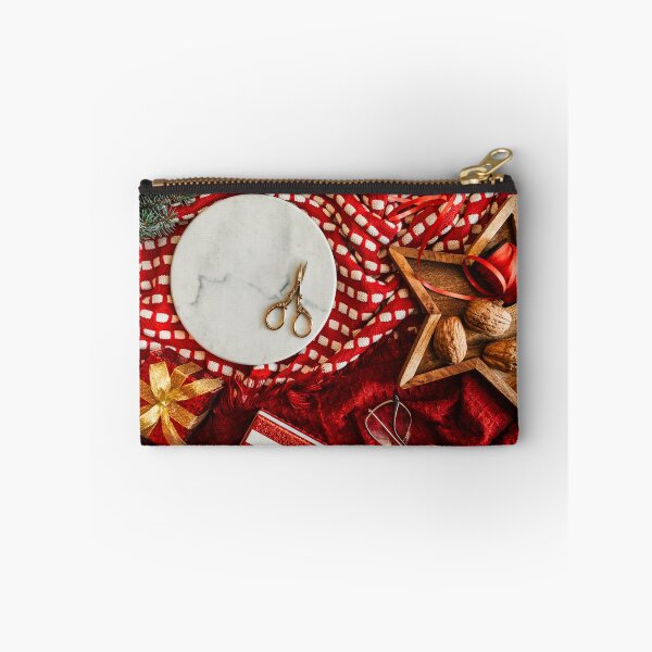 Item preview, Gift box with a Christmas theme with pine branches designed and sold by marygov.