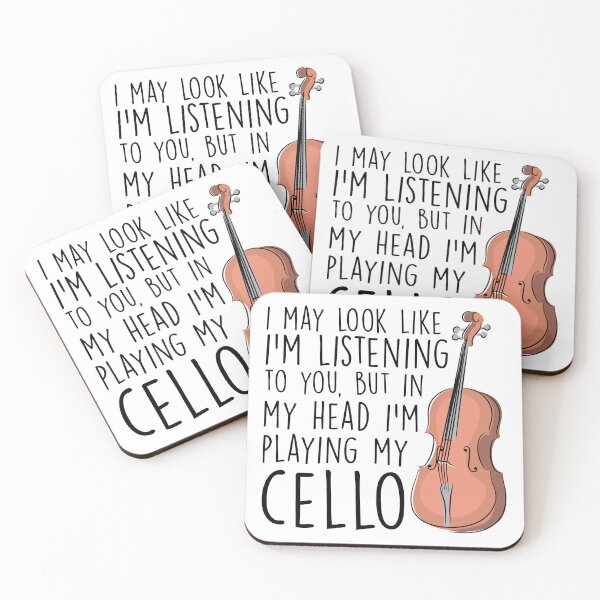 Item preview, I May Look Like I'm Listening To You Funny Cello designed and sold by kamrankhan.
