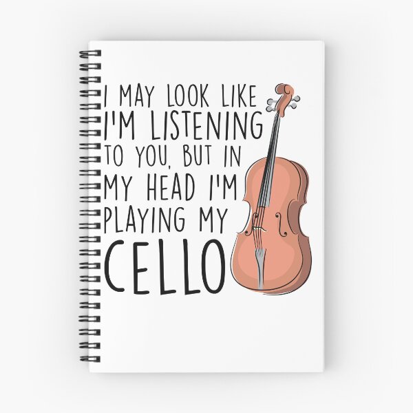 Item preview, I May Look Like I'm Listening To You Funny Cello designed and sold by kamrankhan.