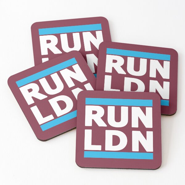Item preview, Run LDN Sky blue & white designed and sold by Rag-Dog.