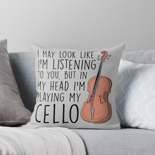 Item preview, I May Look Like I'm Listening To You Funny Cello designed and sold by kamrankhan.