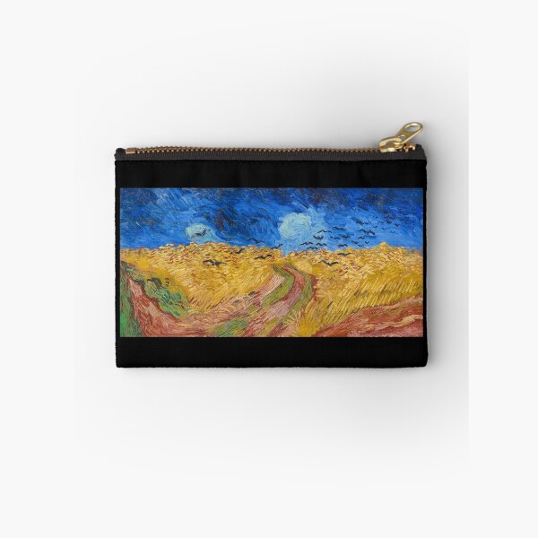 Item preview, Vincent van Gogh's Wheatfield with Crows (1890) famous landscape painting. designed and sold by hottest-tees.
