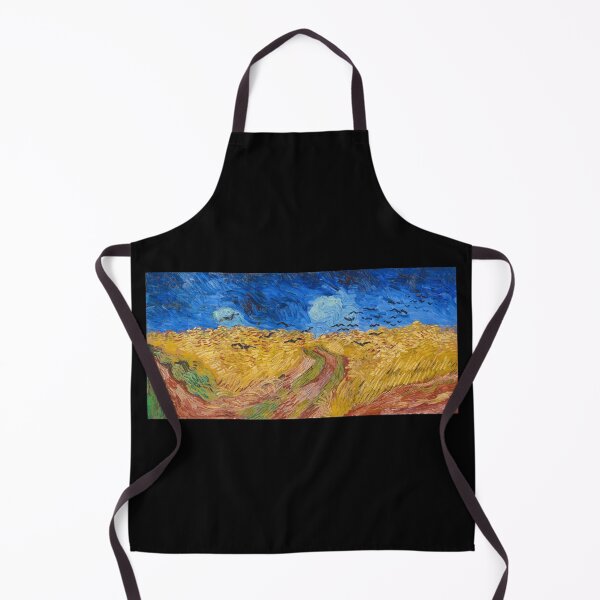 Item preview, Vincent van Gogh's Wheatfield with Crows (1890) famous landscape painting. designed and sold by hottest-tees.