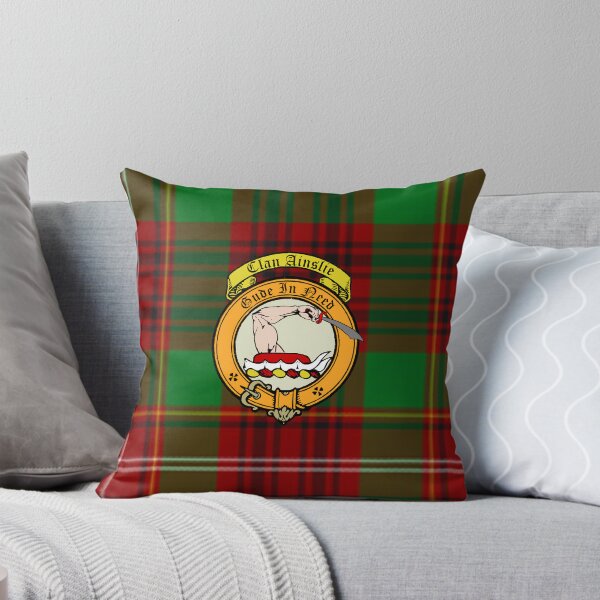 Item preview, Ainslie Scottish Tartan and Crest designed and sold by BagTown Clans.