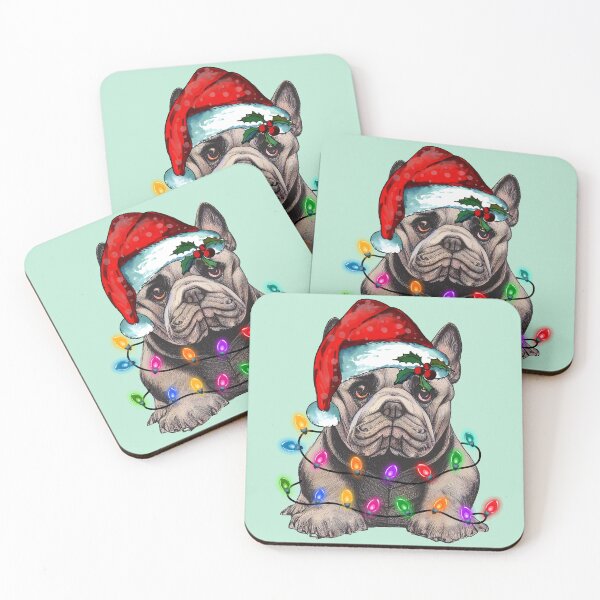 Item preview, Funny Christmas For Dog Lovers - French Bulldog - Cute Christmas For Dog Lovers designed and sold by Mala Rock ⭐⭐⭐⭐⭐.