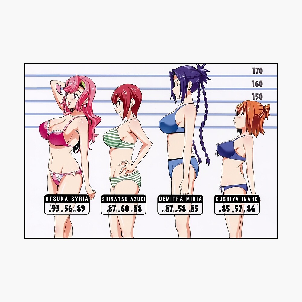 Bust Size Chart Maken-Ki Girls 