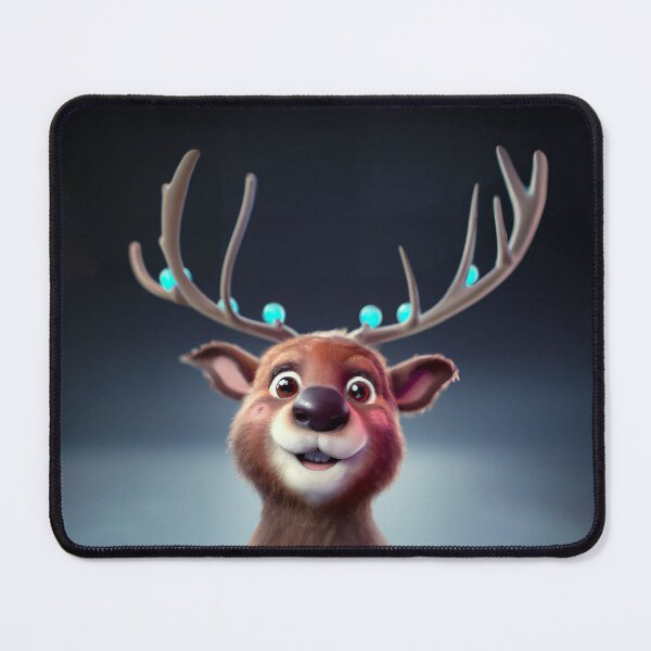 Item preview, Happy Reindeer Portrait designed and sold by Jasson.