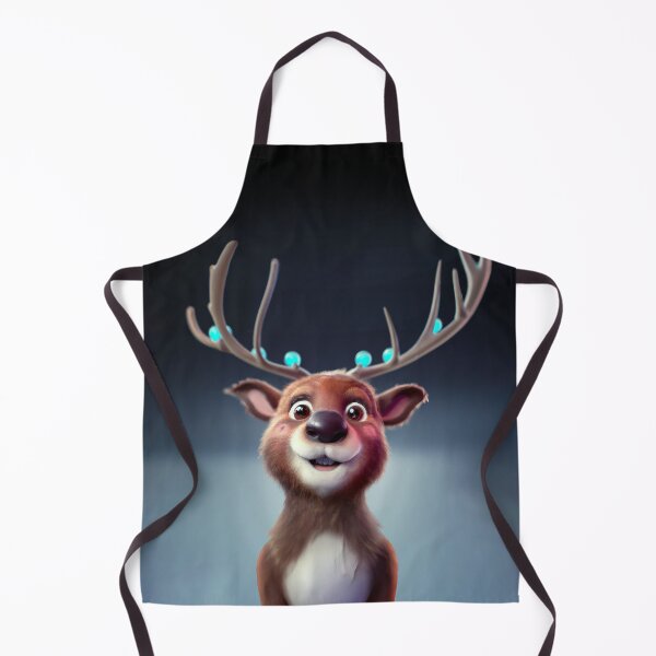 Item preview, Happy Reindeer Portrait designed and sold by Jasson.