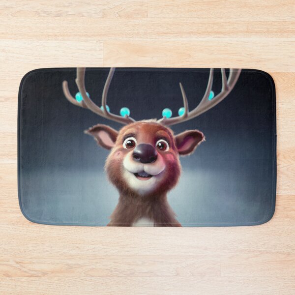 Item preview, Happy Reindeer Portrait designed and sold by Jasson.