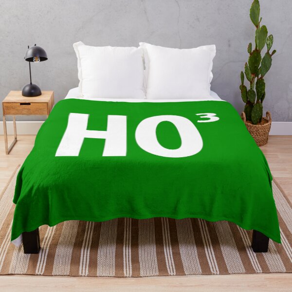 Item preview, HO3 - Funny Santa Clause - Ho, Ho, Ho Green Christmas Home Decor & Personal Holiday Style -  -  designed and sold by SkyArt2022.