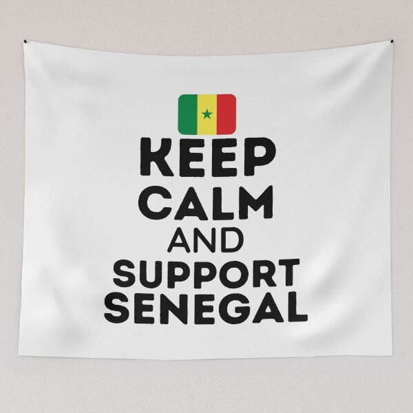 Item preview, Keep Calm And Support Senegal | World Cup designed and sold by BopleDesigns.
