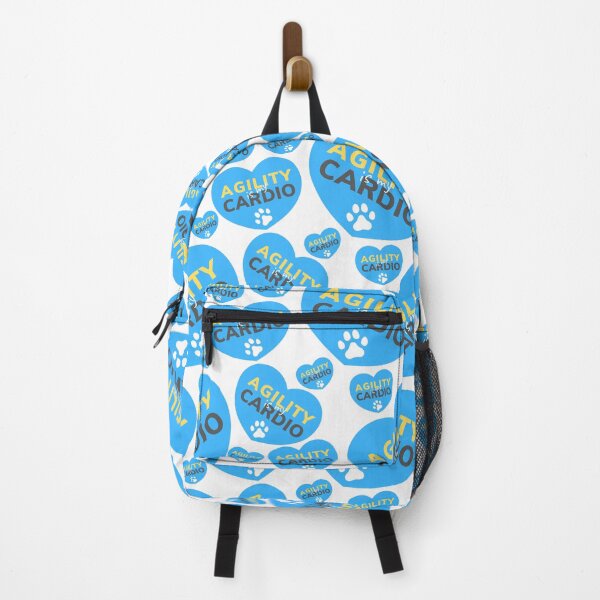 Item preview, Agility is my cardio in a blue heart designed and sold by PausePapote.