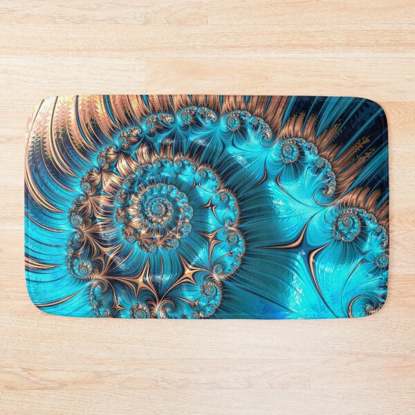 Item preview, Legendary Copper and Teal 67 designed and sold by Elisabeth Lucas.