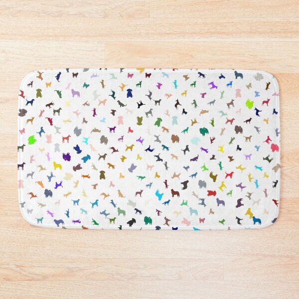 Item preview, Abstract Multi Color Dog Pattern designed and sold by Pixel4Art.