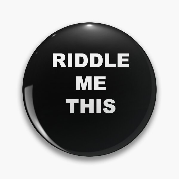 Item preview, riddle me this designed and sold by zareworks.