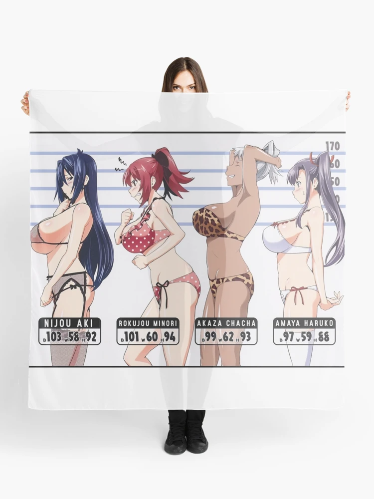 Bust Size Chart Maken-Ki Girls | Art Board Print