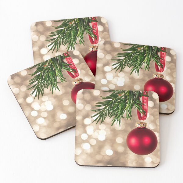 Item preview, Detailed christmas decorations with bright colored background designed and sold by marygov.
