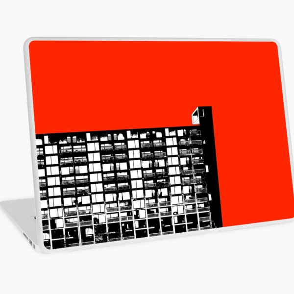 Facing the North - Red Laptop Skin