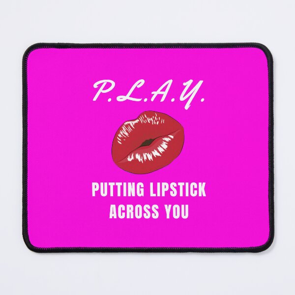 Item preview, Alluring Romantic Kissing Lips Acronym For PLAY | Putting Lipstick Across You (Purple) | Acronym designed and sold by ACRONYMSONLY.