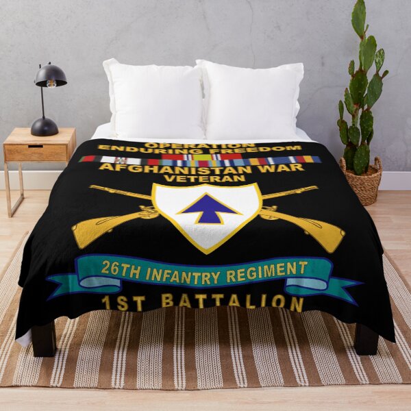 Item preview, Army - 26th Infantry Regiment - DUI w Br - Ribbon - TOP - 1st Bn w AFGHAN SVC X 300 designed and sold by Military Insignia Products.