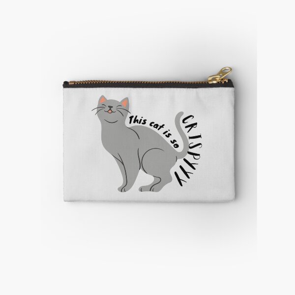 Item preview, This cat is so crispyyy! - Funny Vet med meme, Funny veterinary sticker, Veterinary Day Gift Idea, Vet Nurses, Vet Techs designed and sold by Verubi.