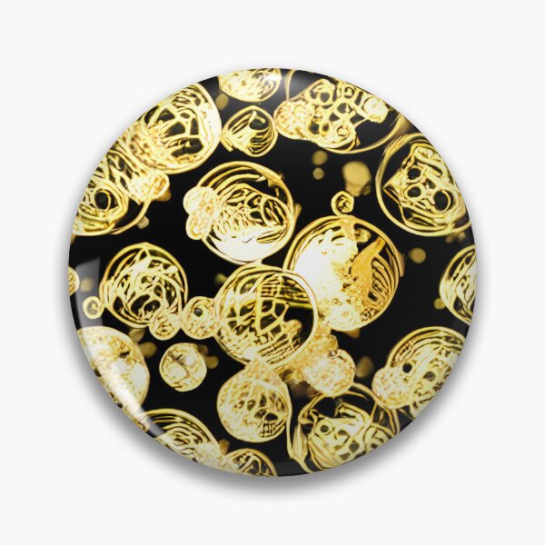 Item preview,  Gold bubble pattern, Soap bubble designed and sold by G6aShop.