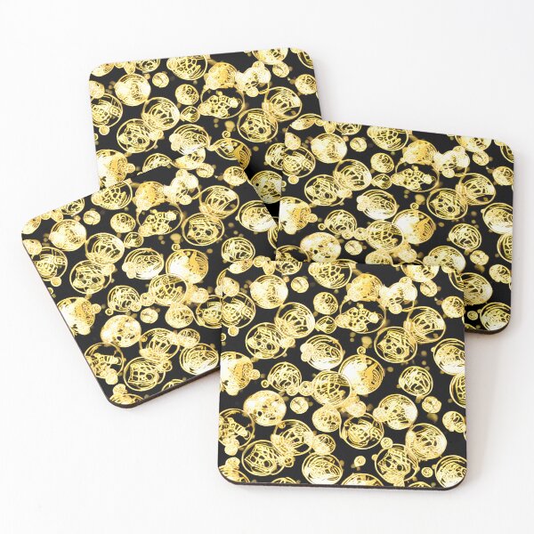 Item preview,  Gold bubble pattern, Soap bubble designed and sold by G6aShop.