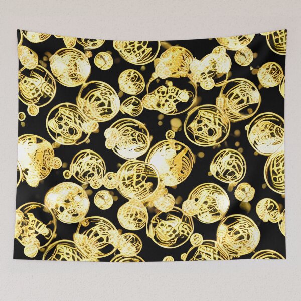 Item preview,  Gold bubble pattern, Soap bubble designed and sold by G6aShop.