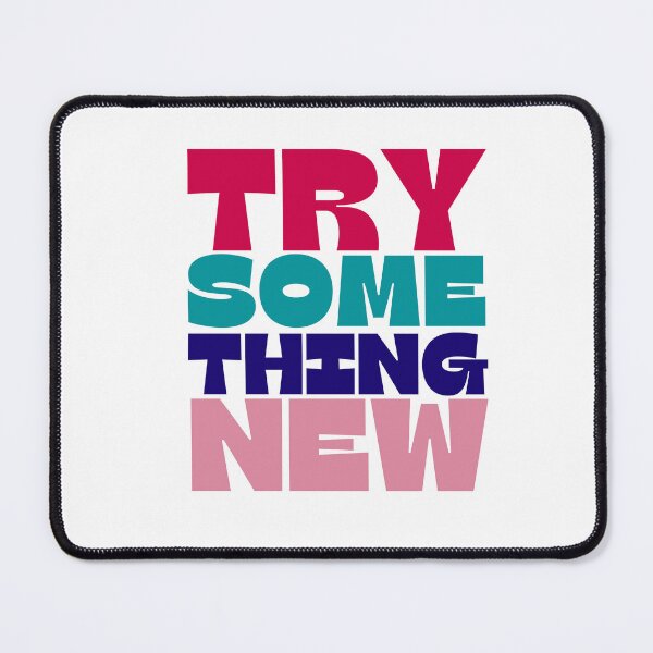 Item preview, Try Something New Retro Typography designed and sold by Jalib.