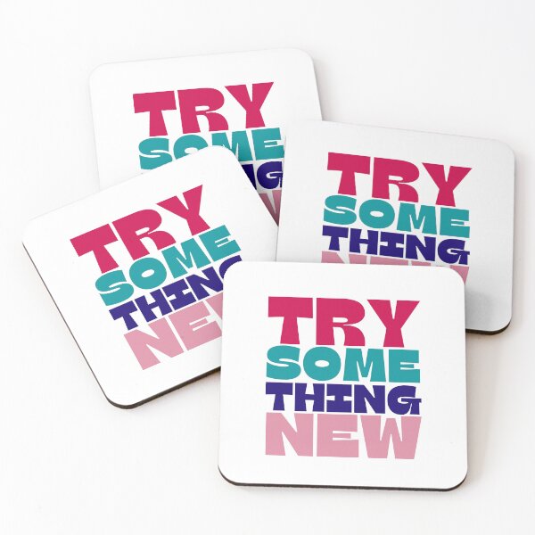 Item preview, Try Something New Retro Typography designed and sold by Jalib.