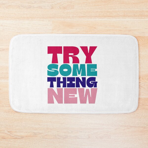 Item preview, Try Something New Retro Typography designed and sold by Jalib.