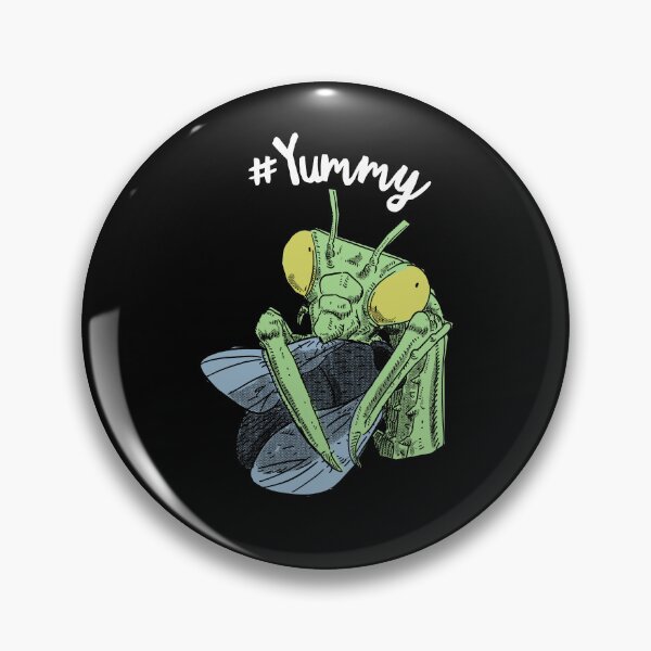 Item preview, Insect Enthusiast Yummy Praying Mantis designed and sold by ZzCorezZ.