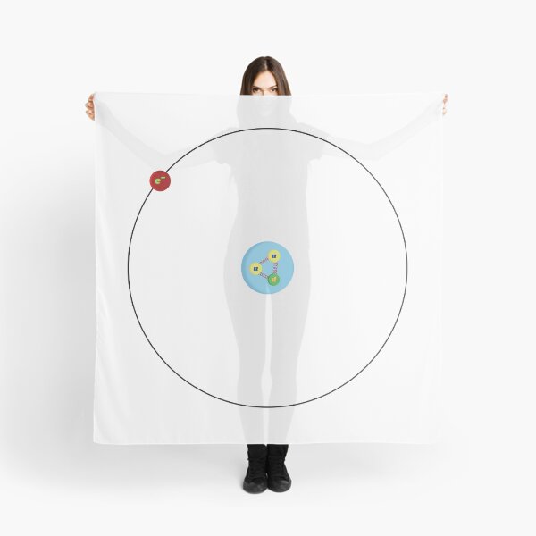 Item preview, Hydrogen atom, with proton made of quarks, physics and science designed and sold by NoetherSym.