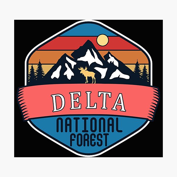 Item preview, Delta National Forest designed and sold by Road-tees.