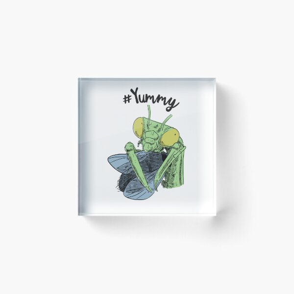 Item preview, Insect Enthusiast Yummy Praying Mantis designed and sold by ZzCorezZ.