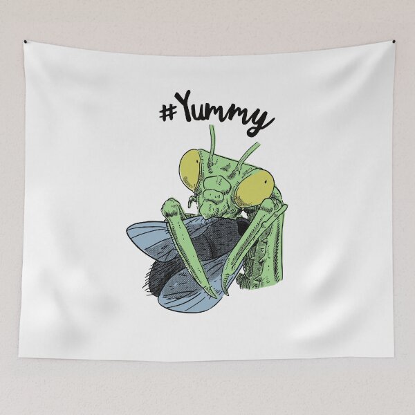 Item preview, Insect Enthusiast Yummy Praying Mantis designed and sold by ZzCorezZ.