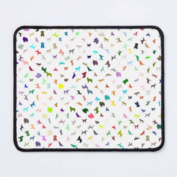 Item preview, Abstract Multi Color Dog Pattern designed and sold by Pixel4Art.