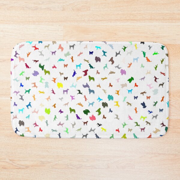 Item preview, Abstract Multi Color Dog Pattern designed and sold by Pixel4Art.