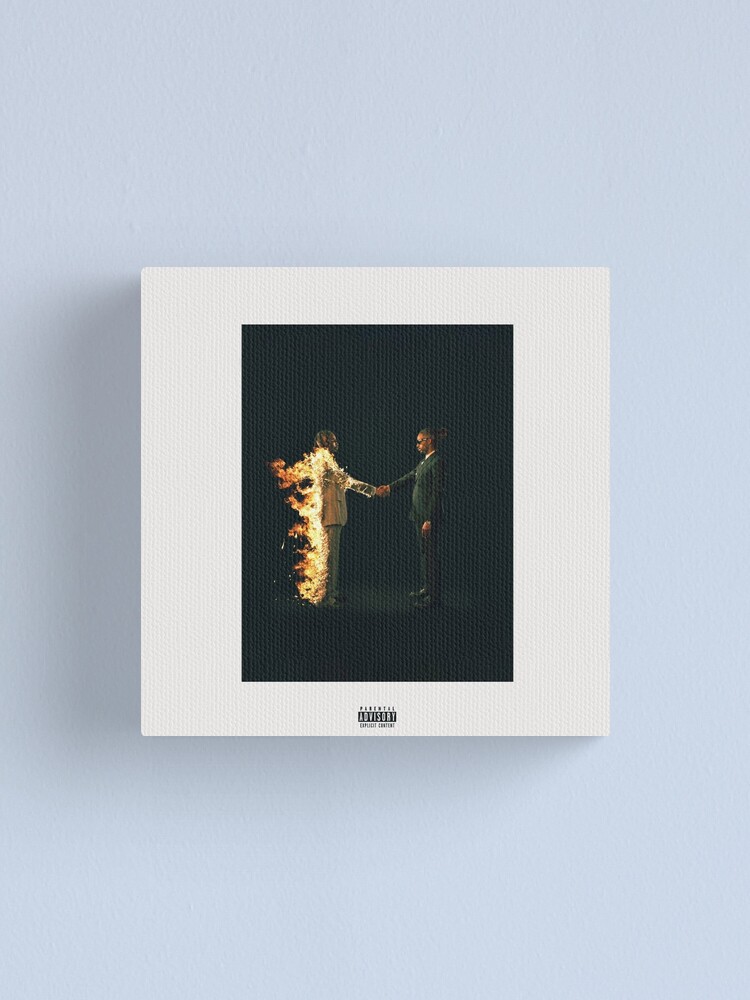 metro boomin - heroes & villains (album cover) Canvas Print by