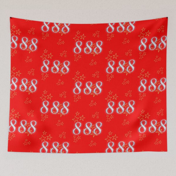 Item preview, 888 Lucky Number in Red designed and sold by SelenaJ.