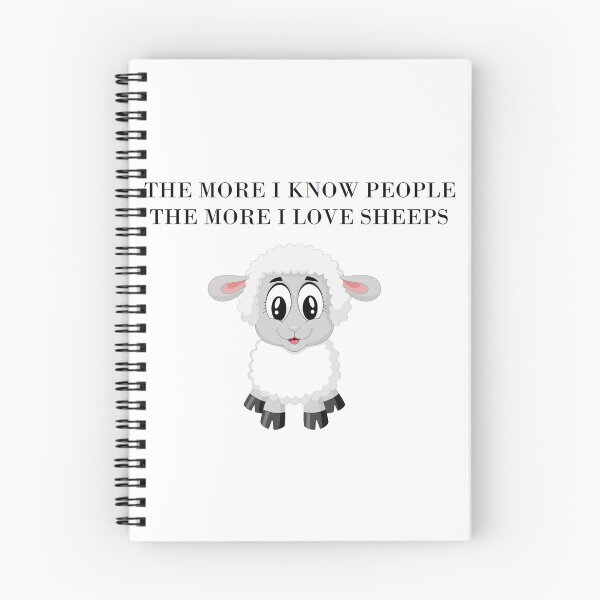 Item preview, The more I know people, the more I love sheeps designed and sold by HeartlandItaly.