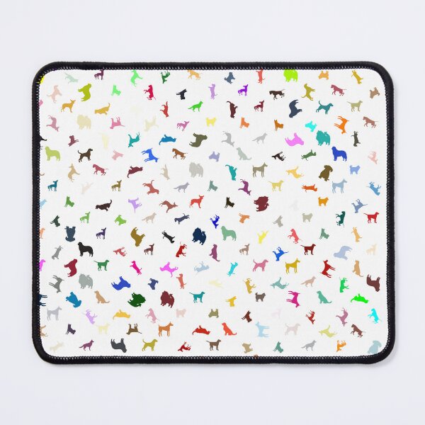 Item preview, Abstract Multi Color Dog Pattern designed and sold by Pixel4Art.