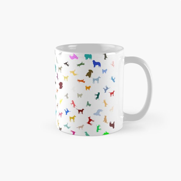 Item preview, Abstract Multi Color Dog Pattern designed and sold by Pixel4Art.