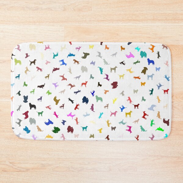 Item preview, Abstract Multi Color Dog Pattern designed and sold by Pixel4Art.