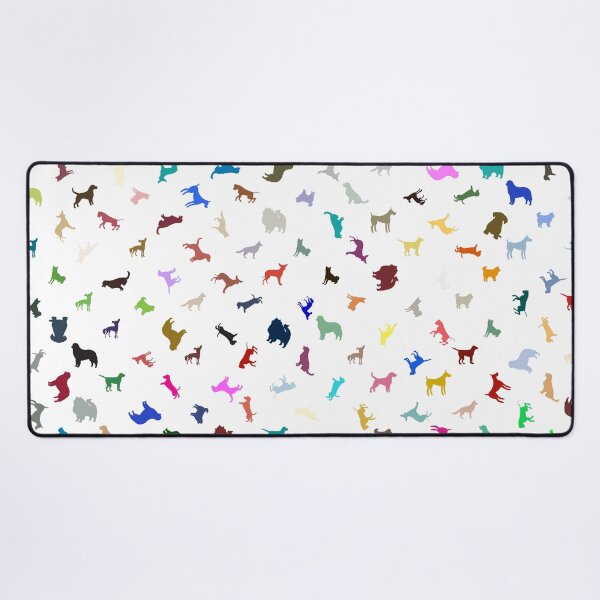 Item preview, Abstract Multi Color Dog Pattern designed and sold by Pixel4Art.