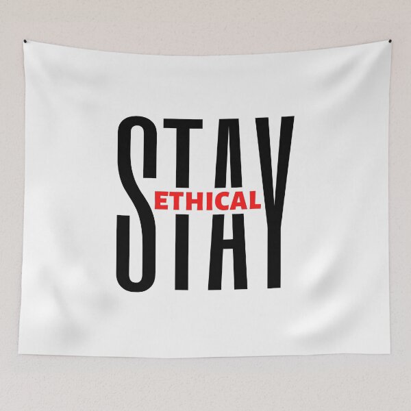 Item preview, Stay Ethical | Motivational Quote | Inspirational Quote designed and sold by Marigoldkey.