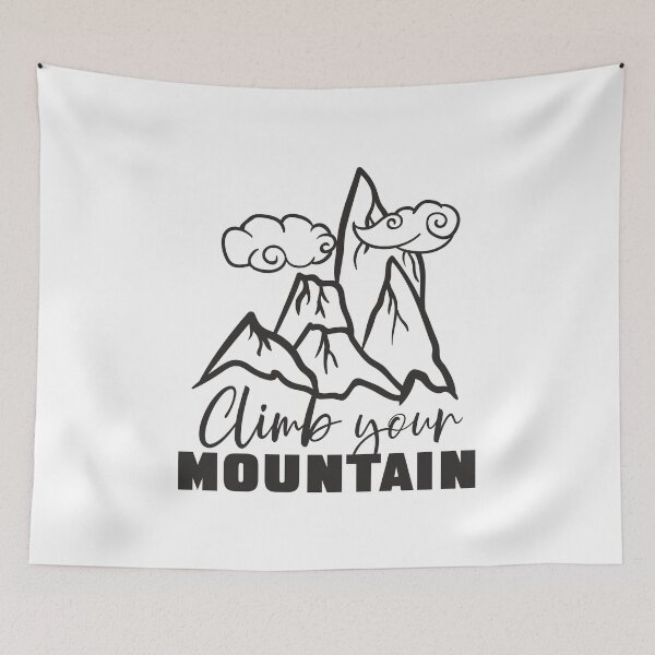Item preview, Climb your mountain designed and sold by camelsvg.