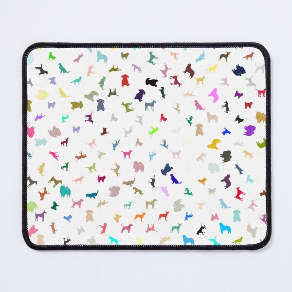 Item preview, Abstract Multi Color Dog Pattern designed and sold by Pixel4Art.